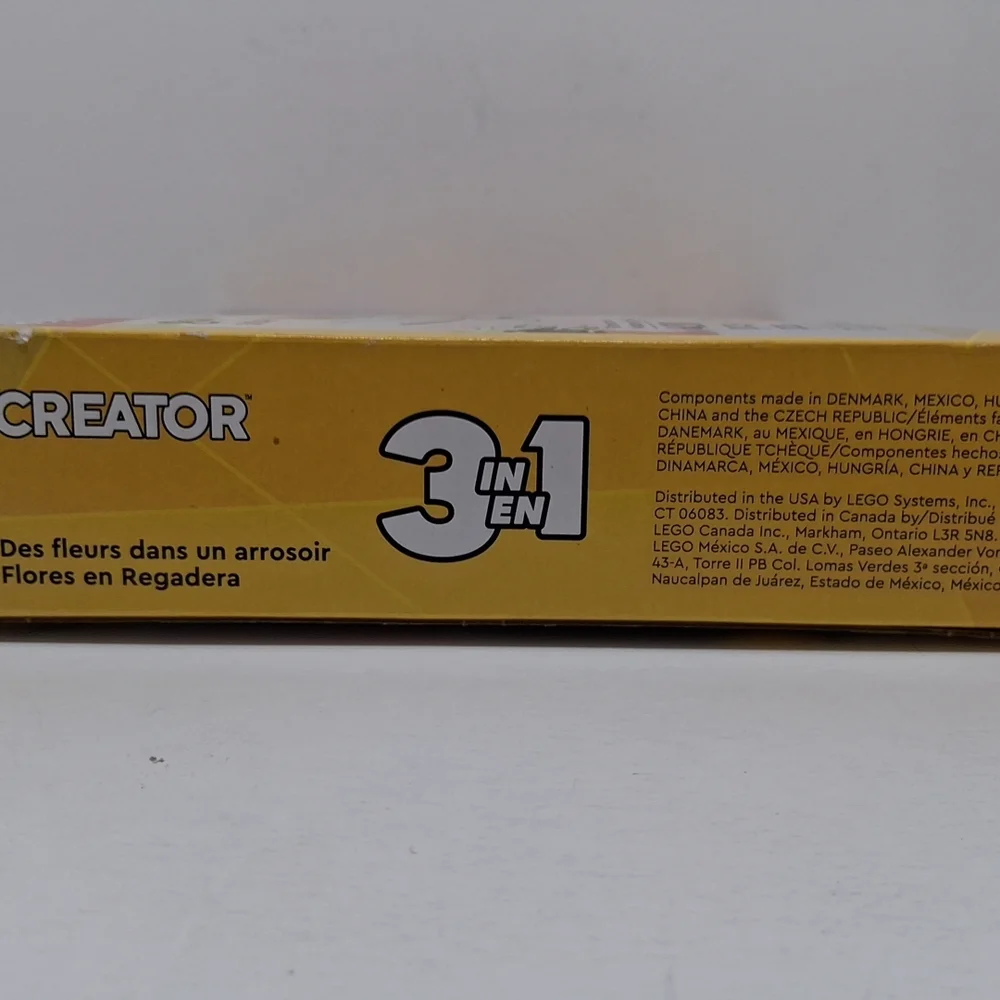 LEGO Creator 3in1 Flowers in Watering Can 31149 Building Set 420 Pcs New
